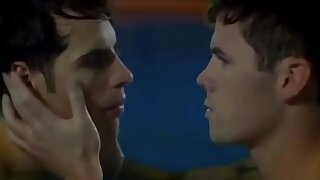 Gay Scene between two actors in a movie - Monster Pies