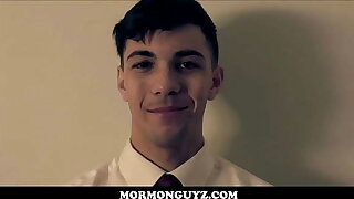 Two Hot Twink Mormon Boys Fucked In Shower While Records